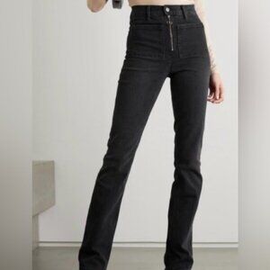 Reformation Peyton Ultra High-Rise Bootcut Jeans | Zip Front | Size 23